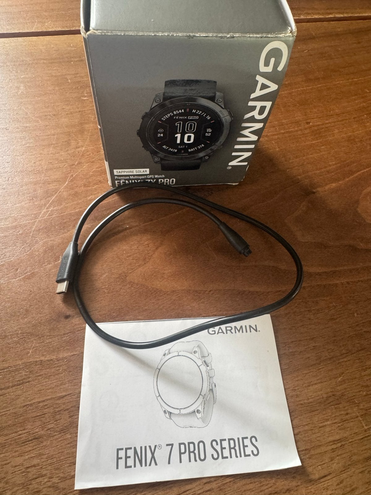Foto 8 van Garmin Fenix 7X Pro sporthorloge sept‘23 - Compleet met doos