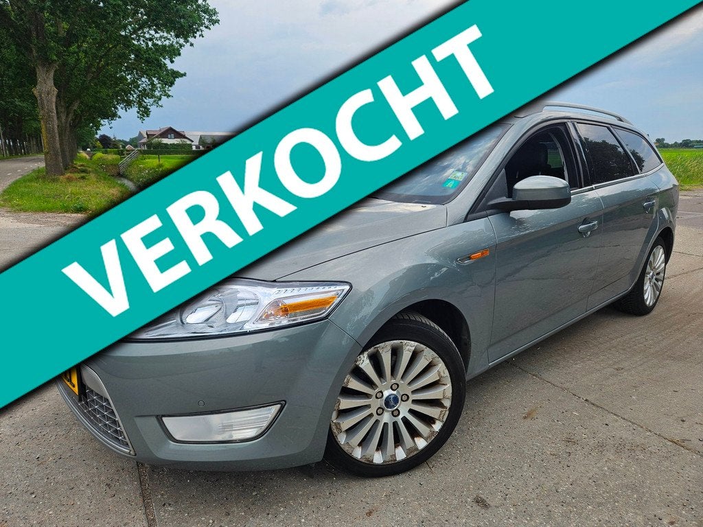 Ford Mondeo Wagon 2.0-16V Titanium/ climatronic/ bj 2008 / E, Auto's, Ford, Gebruikt, Origineel Nederlands, Handgeschakeld, Grijs