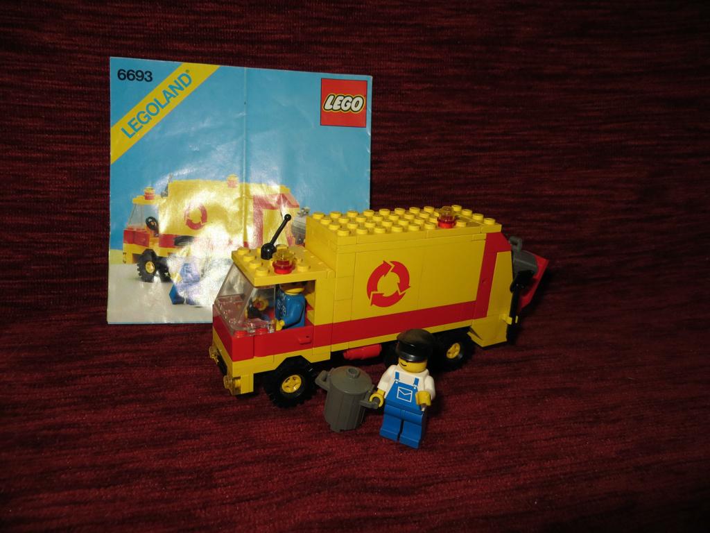 Lego Legoland 6693 uit de jaren 1980, Compleet, Gebruikt, Lego, Ophalen of Verzenden