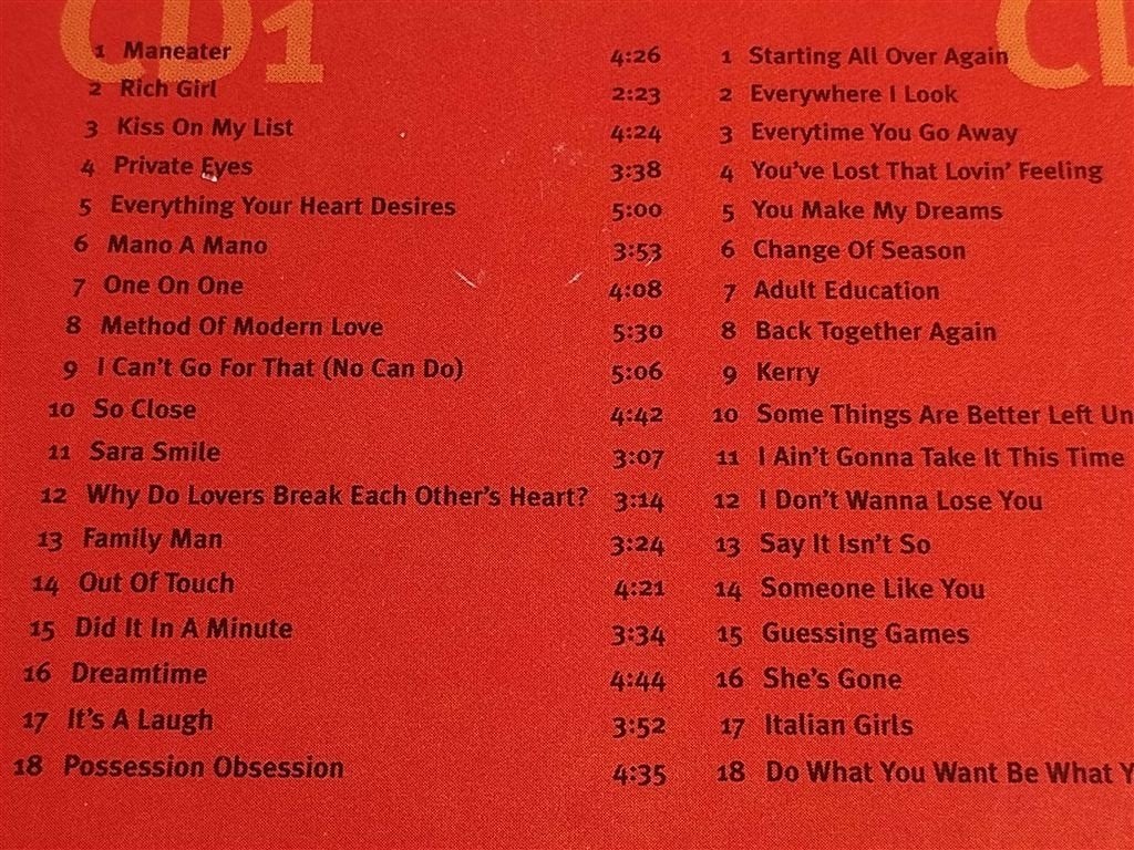 Daryl Hall & John Oates ‎– Best Of Hall & Oates [Starting Al, Ophalen of Verzenden, Zo goed als nieuw