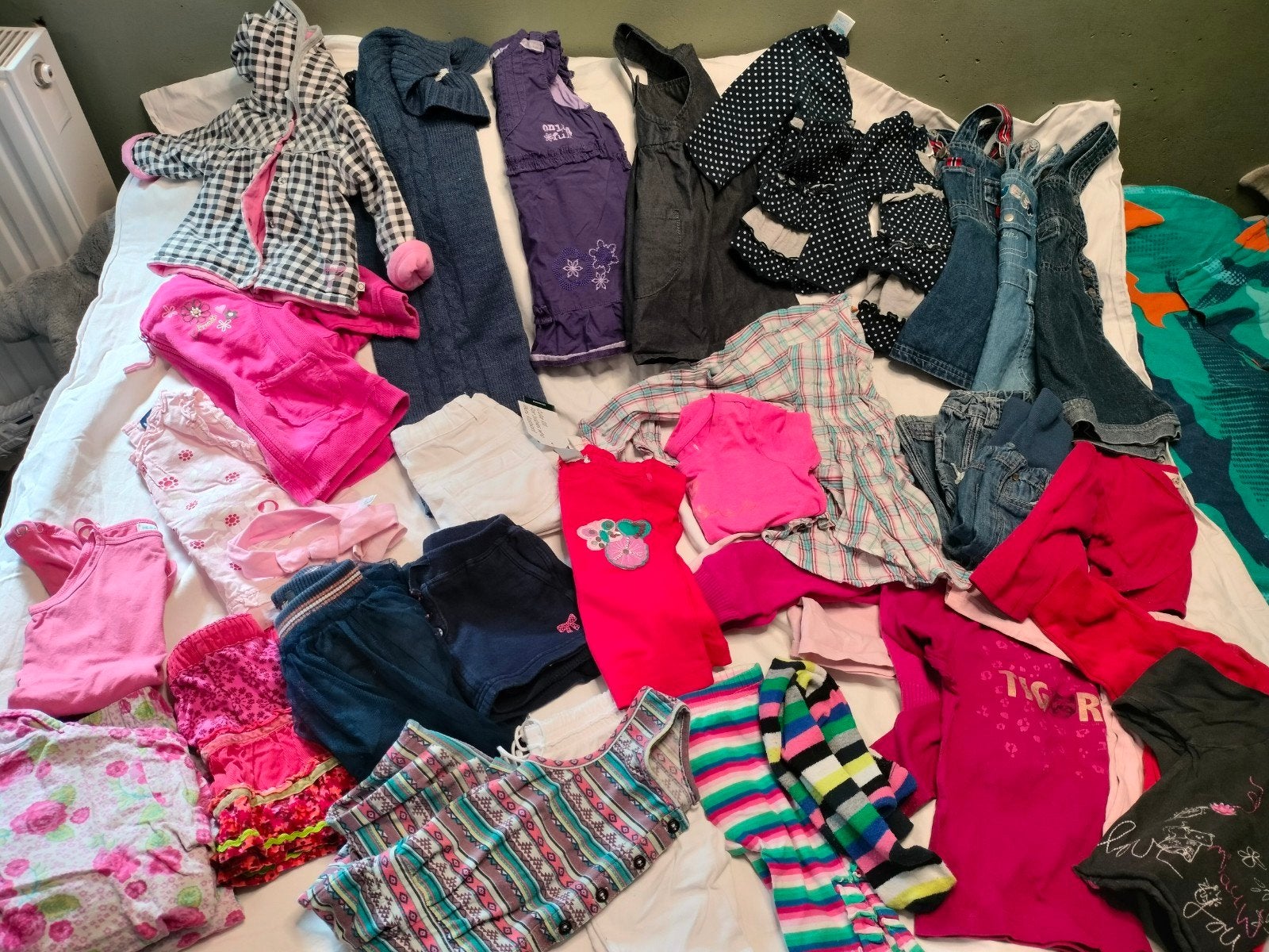 meisjes kledingpakket 62-86 (35 stuks), Ophalen, Zo goed als nieuw, Overige maten