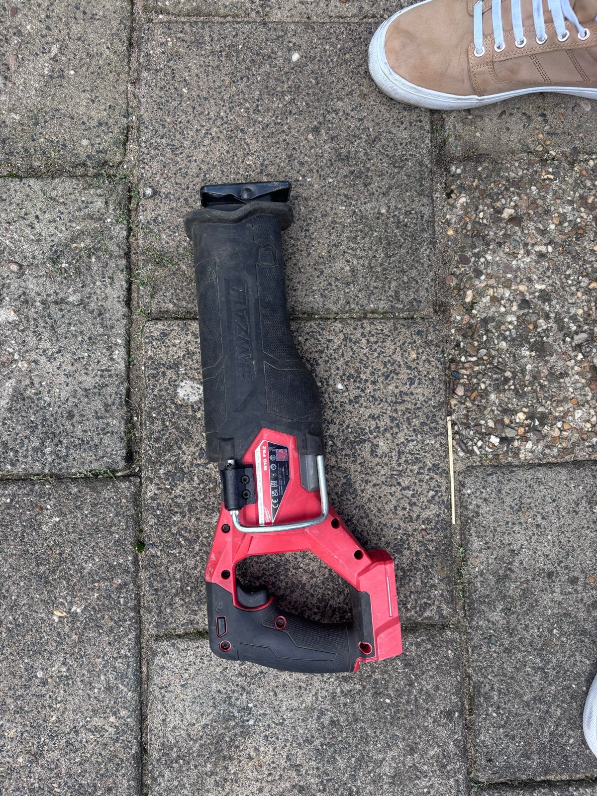 Milwaukee SAWZALL Reciprozaag - Nieuwste model, perfect werk, Ophalen of Verzenden, Zo goed als nieuw, Reciprozaag