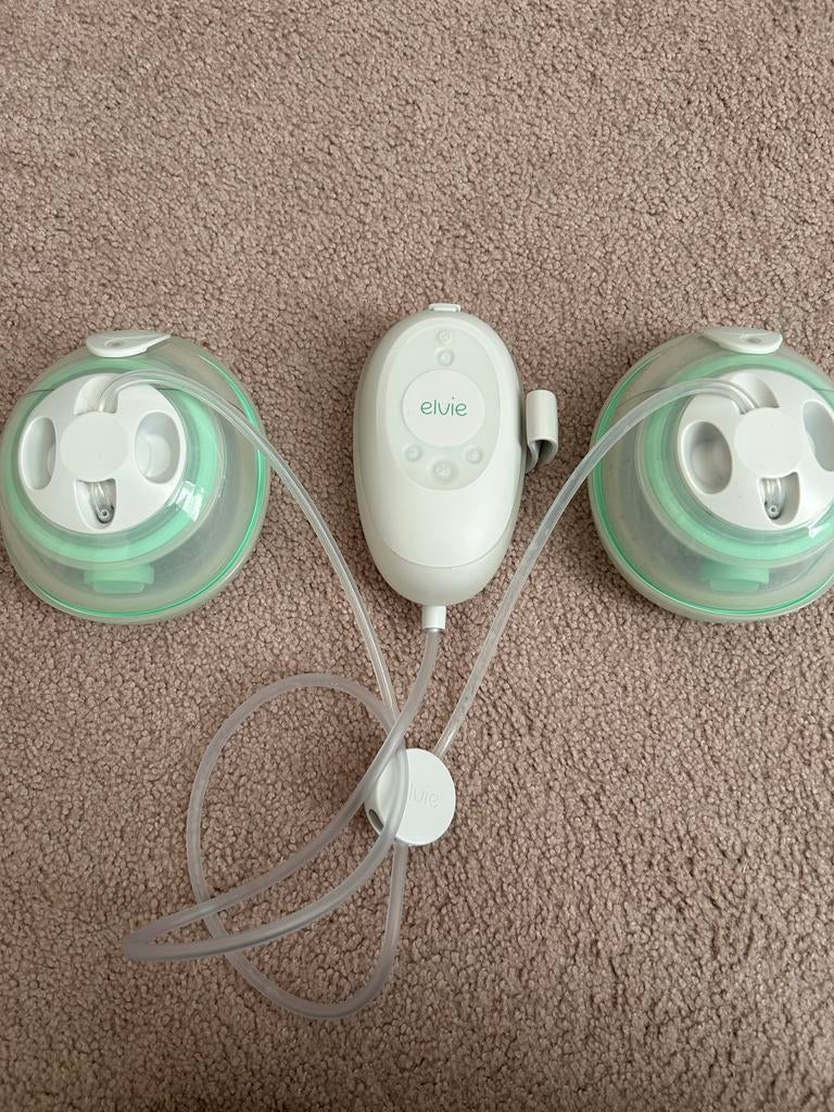 Elvie Stride Dubbele Borstkolf - Handsfree & Stil, Ophalen, Zo goed als nieuw, Borstkolf
