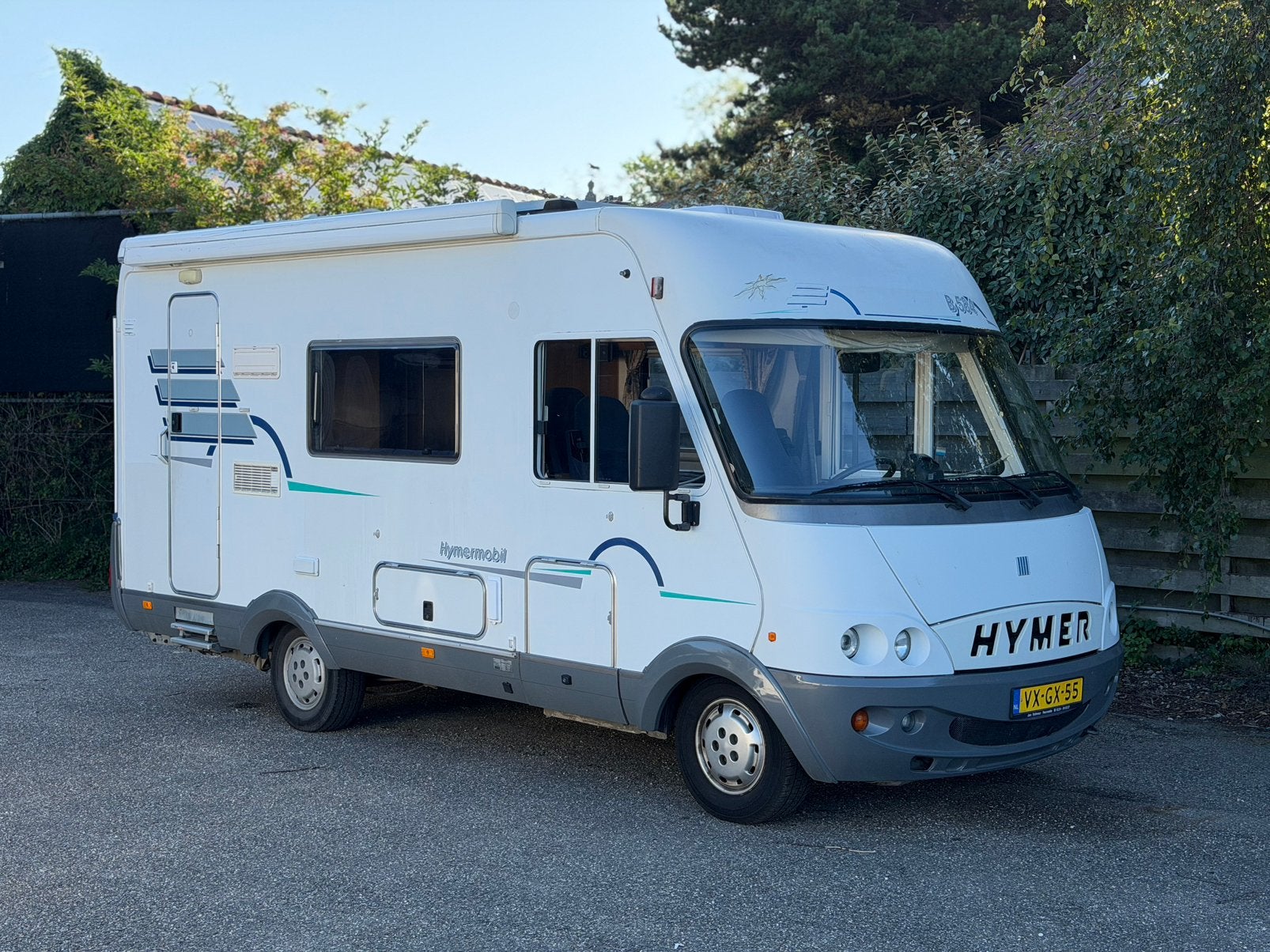 Hymer B584 camper, Integraal, Standaard zit, Ringverwarming, Fiat