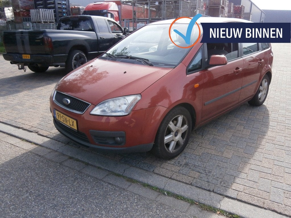 Ford Focus C-MAX 1.6-16V Futura (bj 2006), Verwarmde buitenspiegels, 1596 cc, 101 pk, Gebruikt