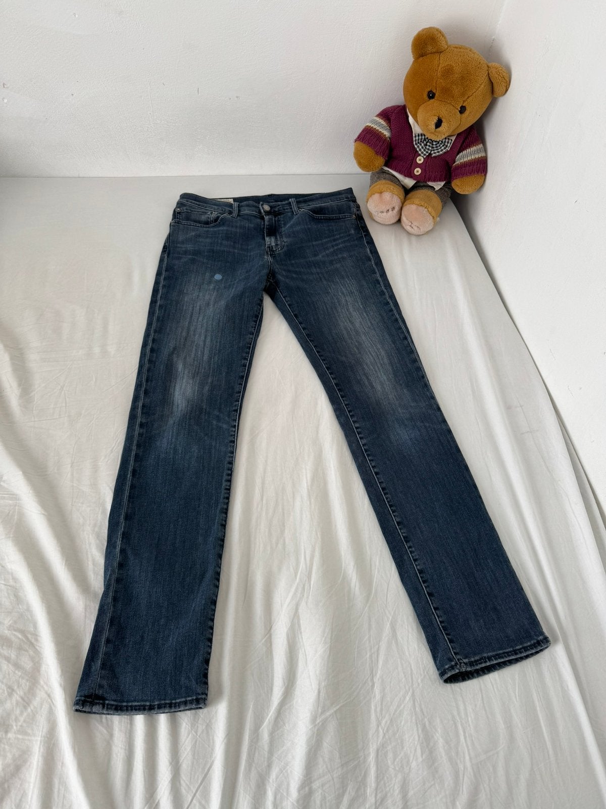 Vintage Levi’s “Big E” jeans, Ophalen of Verzenden, Zo goed als nieuw, Blauw, W33 - W34 (confectie 48/50)