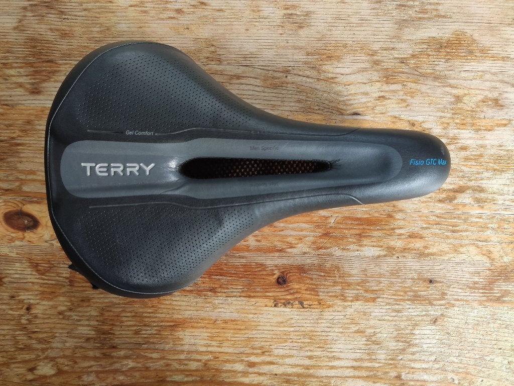 Heren Zadel  Terry Fisio GTC Gel Max TouringComfort, Fietsen en Brommers, Overige merken, Mountainbike, Kunststof, Ophalen of Verzenden
