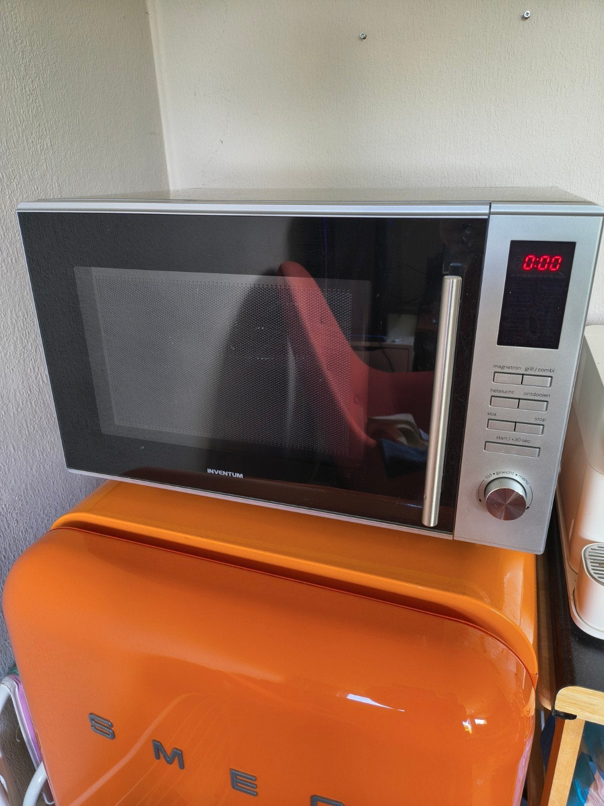 Inventum combi magnetron, Witgoed en Apparatuur, Ophalen, Combimagnetron, Gebruikt, Hete lucht