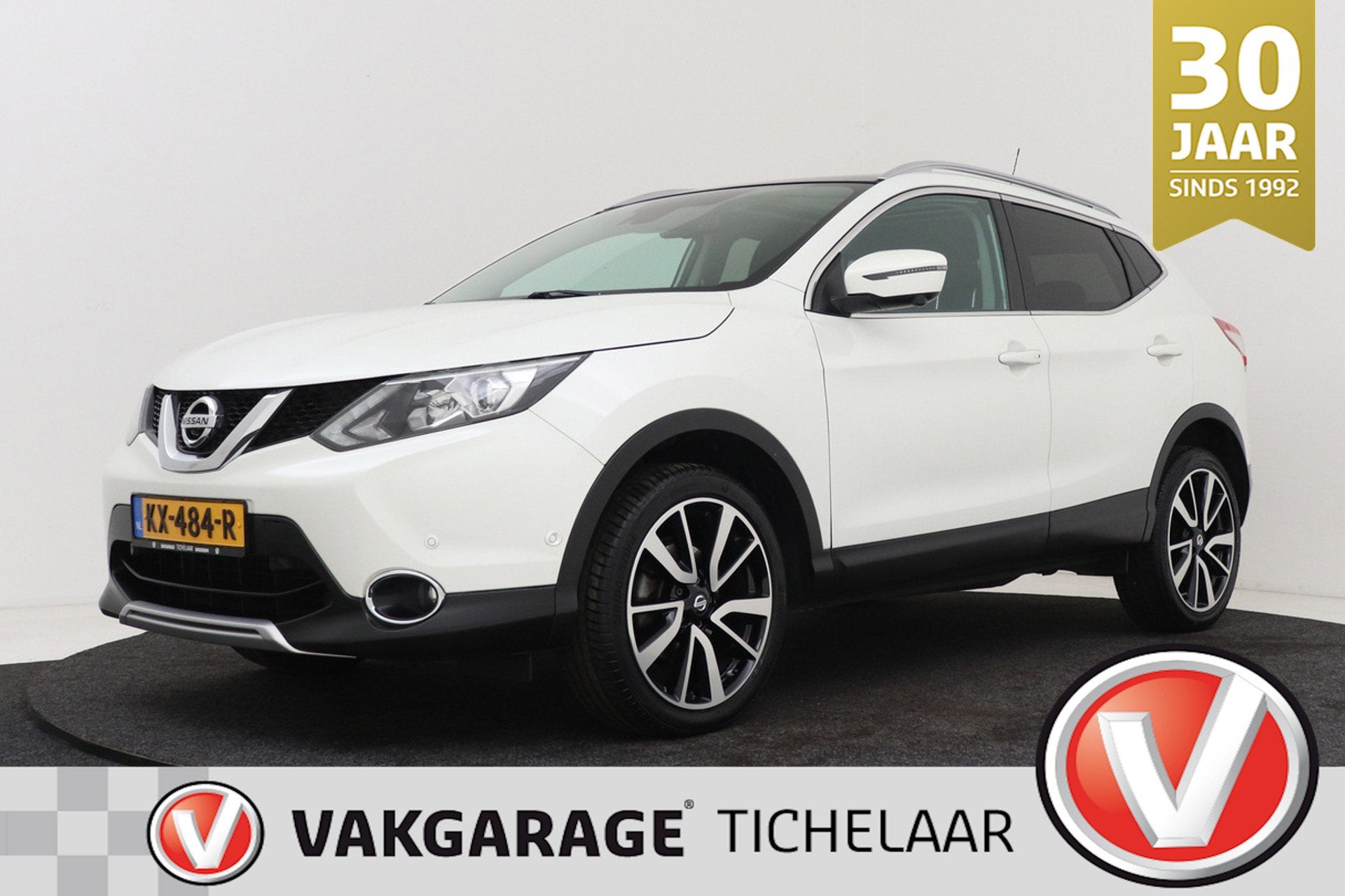 Nissan Qashqai 1.6 Tekna | Org NL | 360 Camera | Pano | Dode, Voorwielaandrijving, Automatische klimaatregeling, 1618 cc, Gebruikt