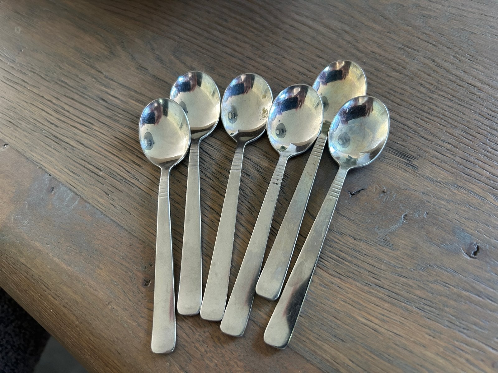 Set van 6 Gero Zilmeta 510 theelepels, Ophalen of Verzenden
