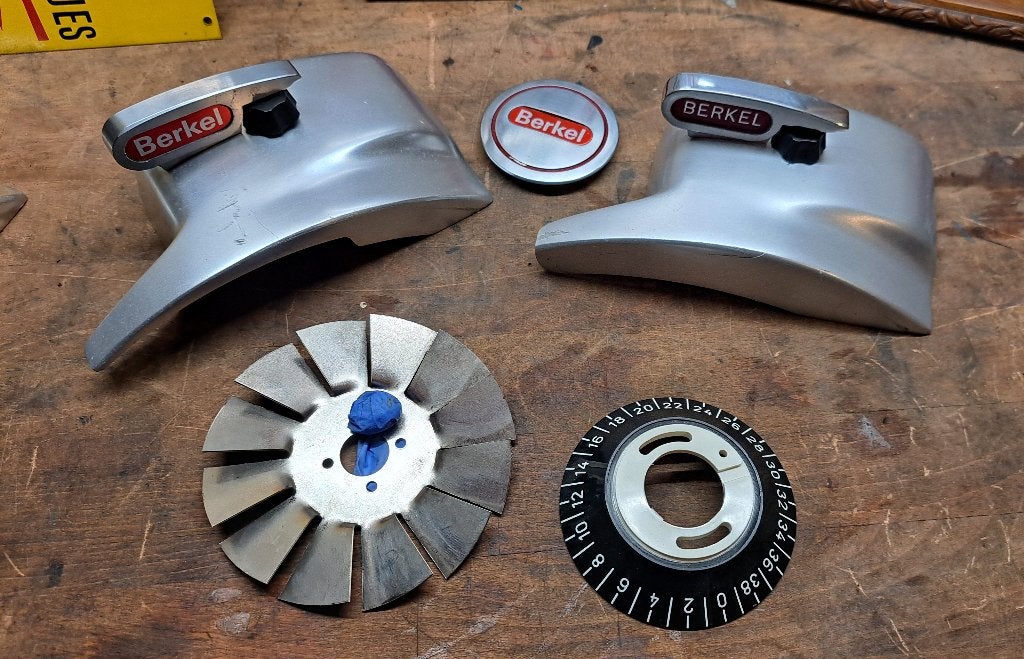Onderdelen Berkel snijmachine 834 en 836, Antiek en Kunst, Ophalen of Verzenden