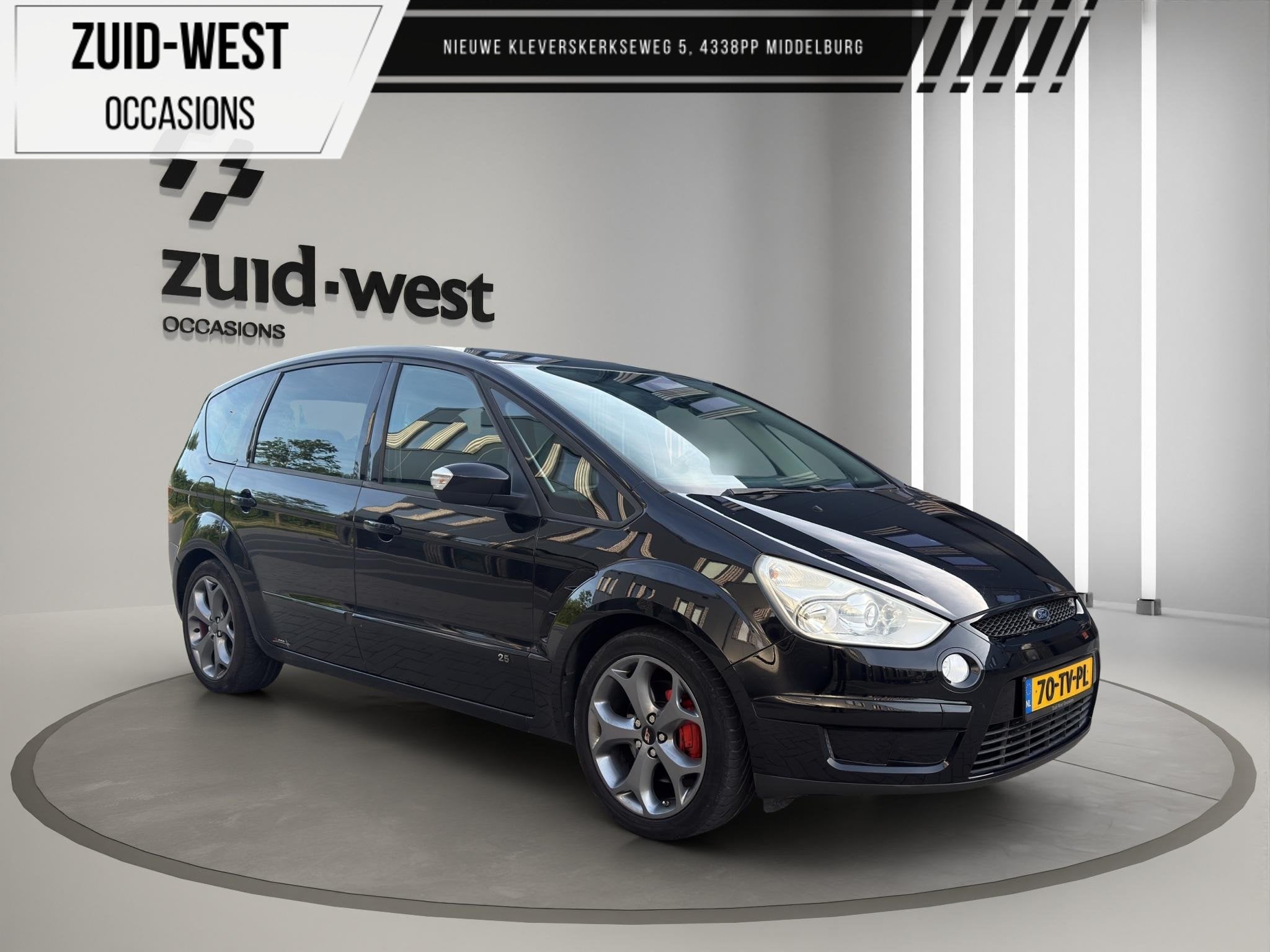 Ford S-Max 2.5-20V Turbo 7 persoons, Auto's, Voorwielaandrijving, Stof, Gebruikt, 1581 kg