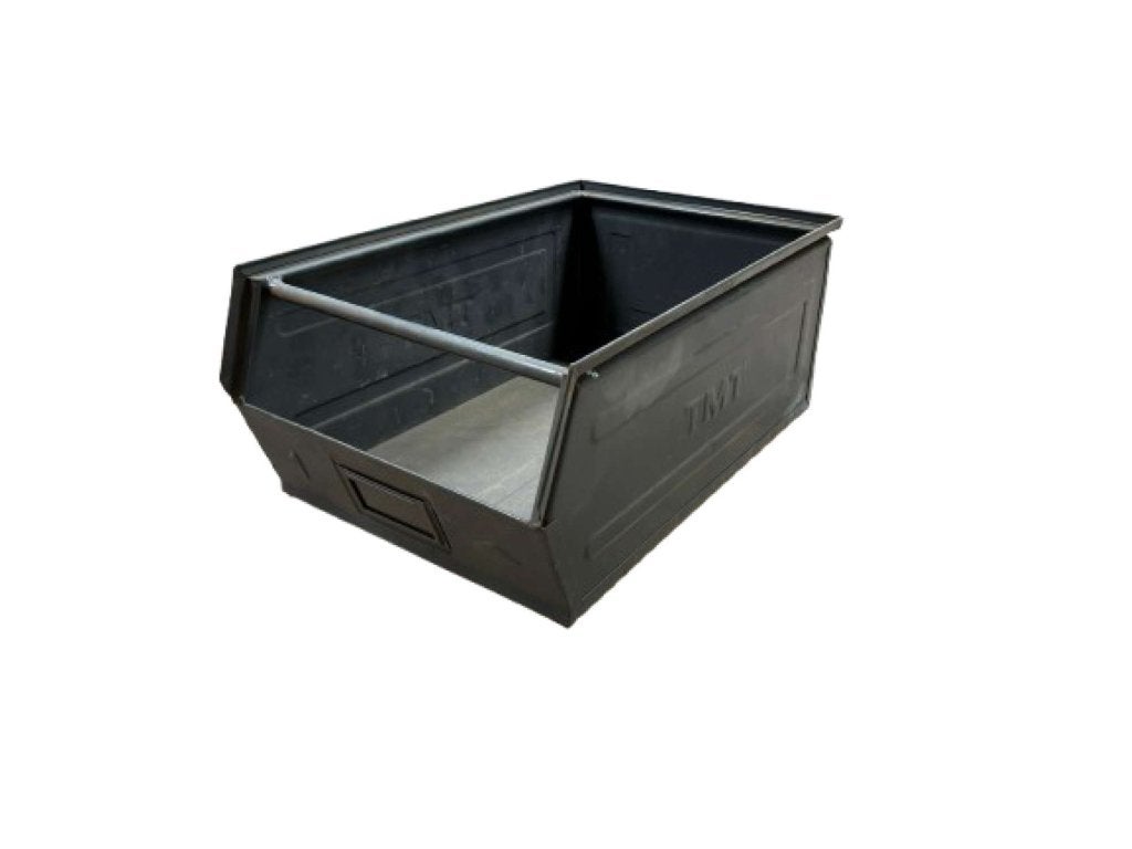 Partij Stalen Magazijnbak 50x31x20cm v.a €4.- ex p/st, Niet ingevuld, Gebruikt, Niet ingevuld, Niet ingevuld