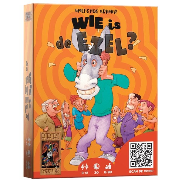 Wie is de Ezel? 999 Games Kaartspel Nieuw, Hobby en Vrije tijd, Gezelschapsspellen | Kaartspellen, 999 Games, Nieuw, Ophalen of Verzenden