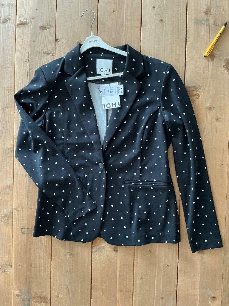 ICHI Colbert jasje, Kleding | Dames, Jasjes, Kostuums en Pakken, Zwart, Maat 46/48 (XL) of groter, Nieuw, Ophalen of Verzenden