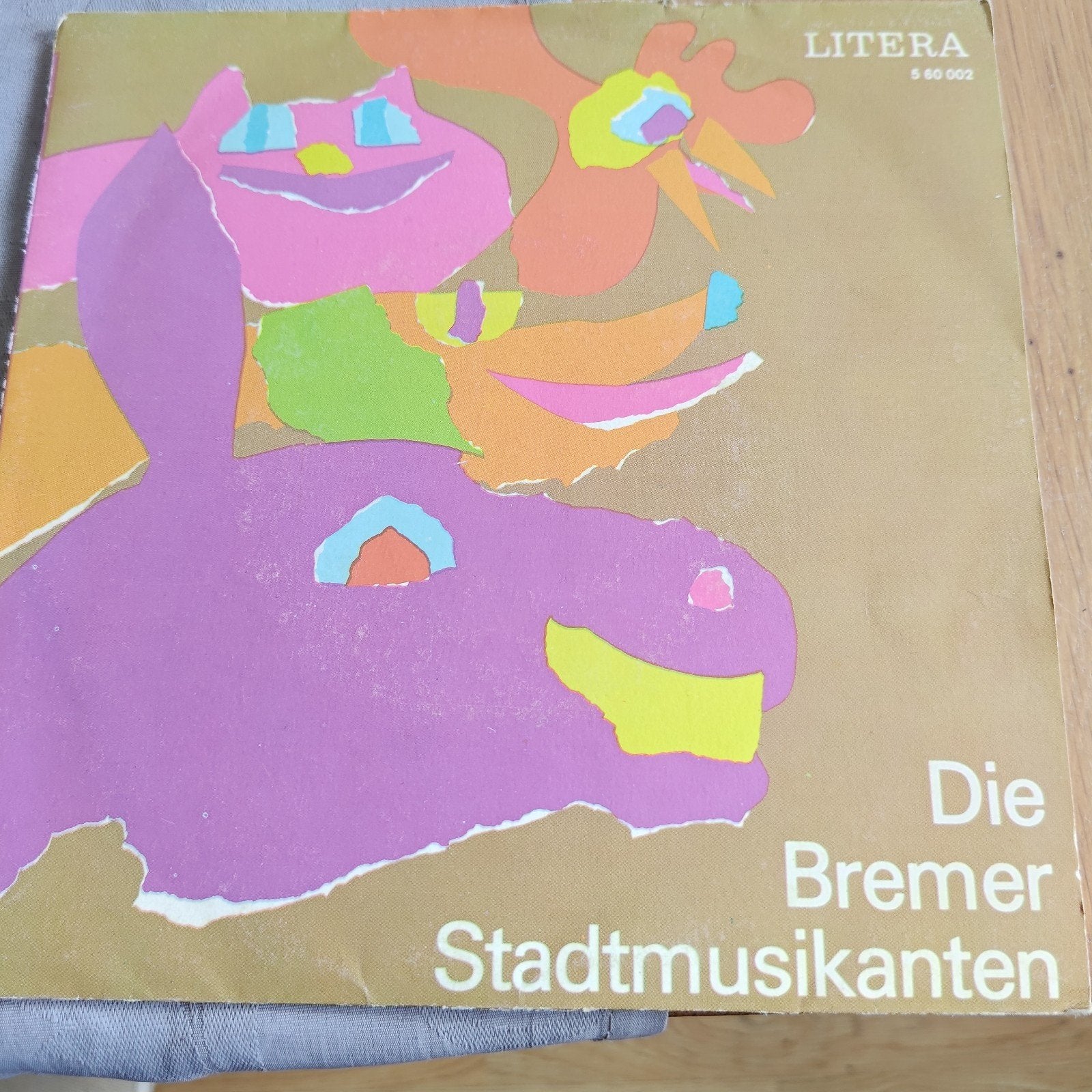 Die Bremer Stadtmusikanten - LITERA LP, Ophalen of Verzenden, Gebruikt, 7 inch, EP