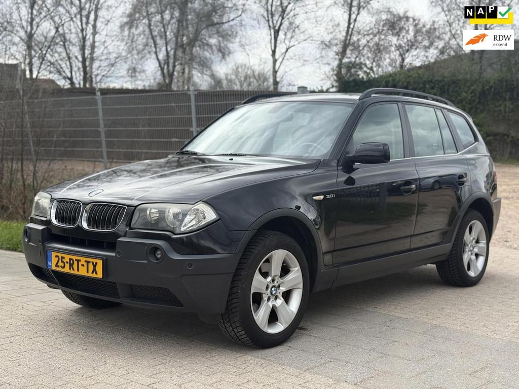 BMW X3 3.0i Automaat Airco Cruise PDC, Auto's, BMW, Bedrijf, Te koop, X3, 4x4, ABS, Airbags, Airconditioning, Alarm, Boordcomputer