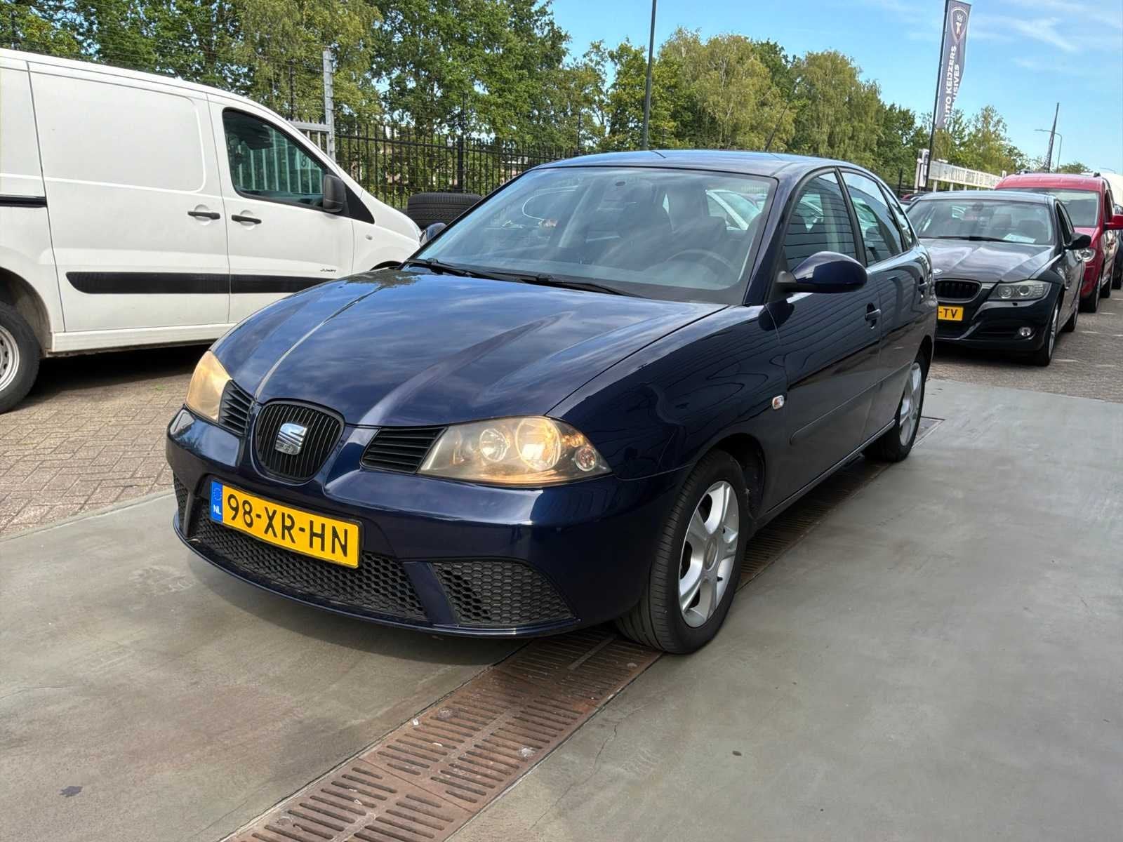 2007 SEAT Ibiza 1.4-16V Trendstyle Personenauto, Voorwielaandrijving, Blauw, Ibiza, Origineel Nederlands