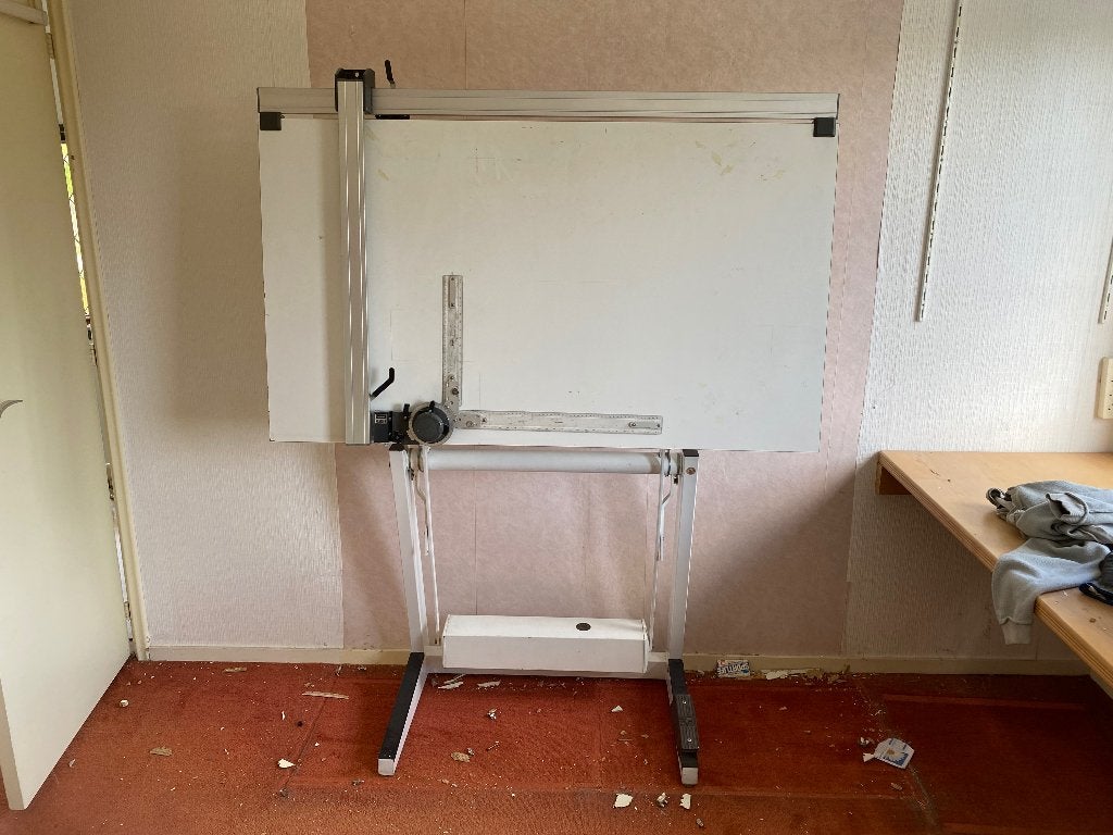 Futura Favorite 80/140 tekentafel met tekenmachine, Doe-het-zelf en Verbouw, Ophalen, Gebruikt, 130 tot 150 cm