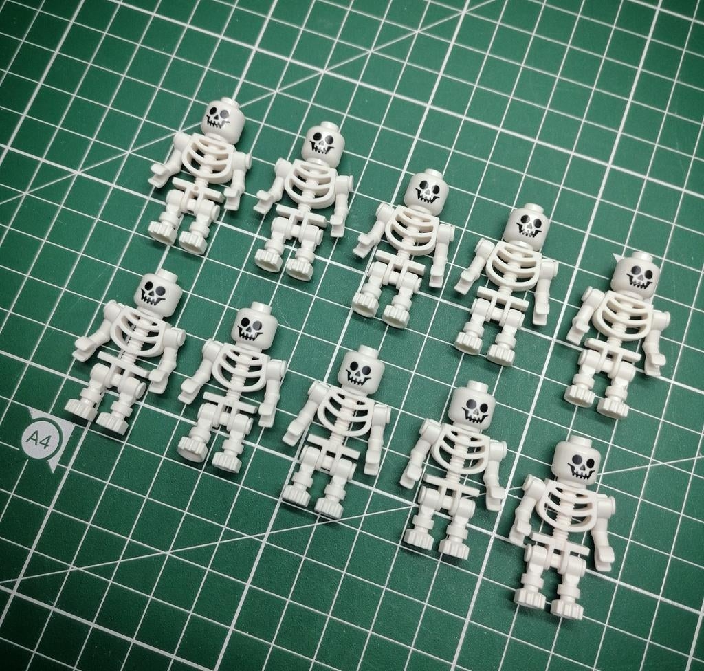 Lego twn5266 minifig skeleton, Lego, Nieuw, Minifiguur, Compleet
