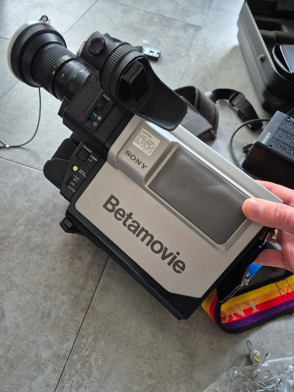 Video camera sony Betamovie, Ophalen of Verzenden, Hi 8