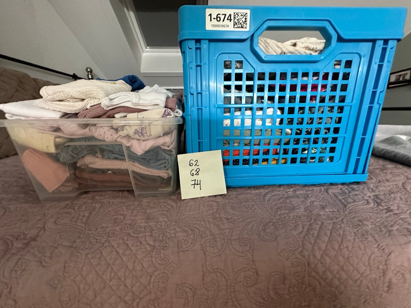 Babykleding pakket maat 62, 68, 74 - Jongen of Meisje, Ophalen of Verzenden, Zo goed als nieuw, Meisje