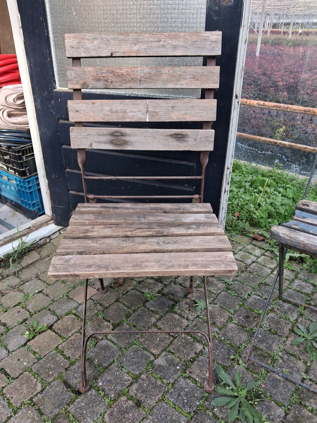 Vintage Tuinstoelen - Set van 4, Ophalen