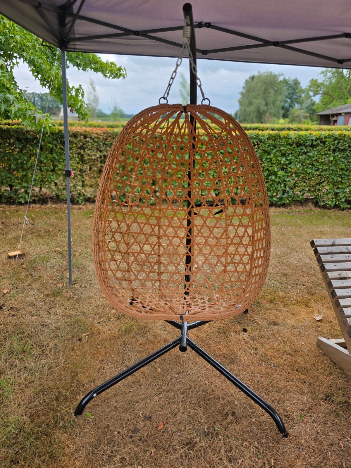 Egg Hangstoel met standaard, Ophalen, Nieuw, Binnen, Met standaard
