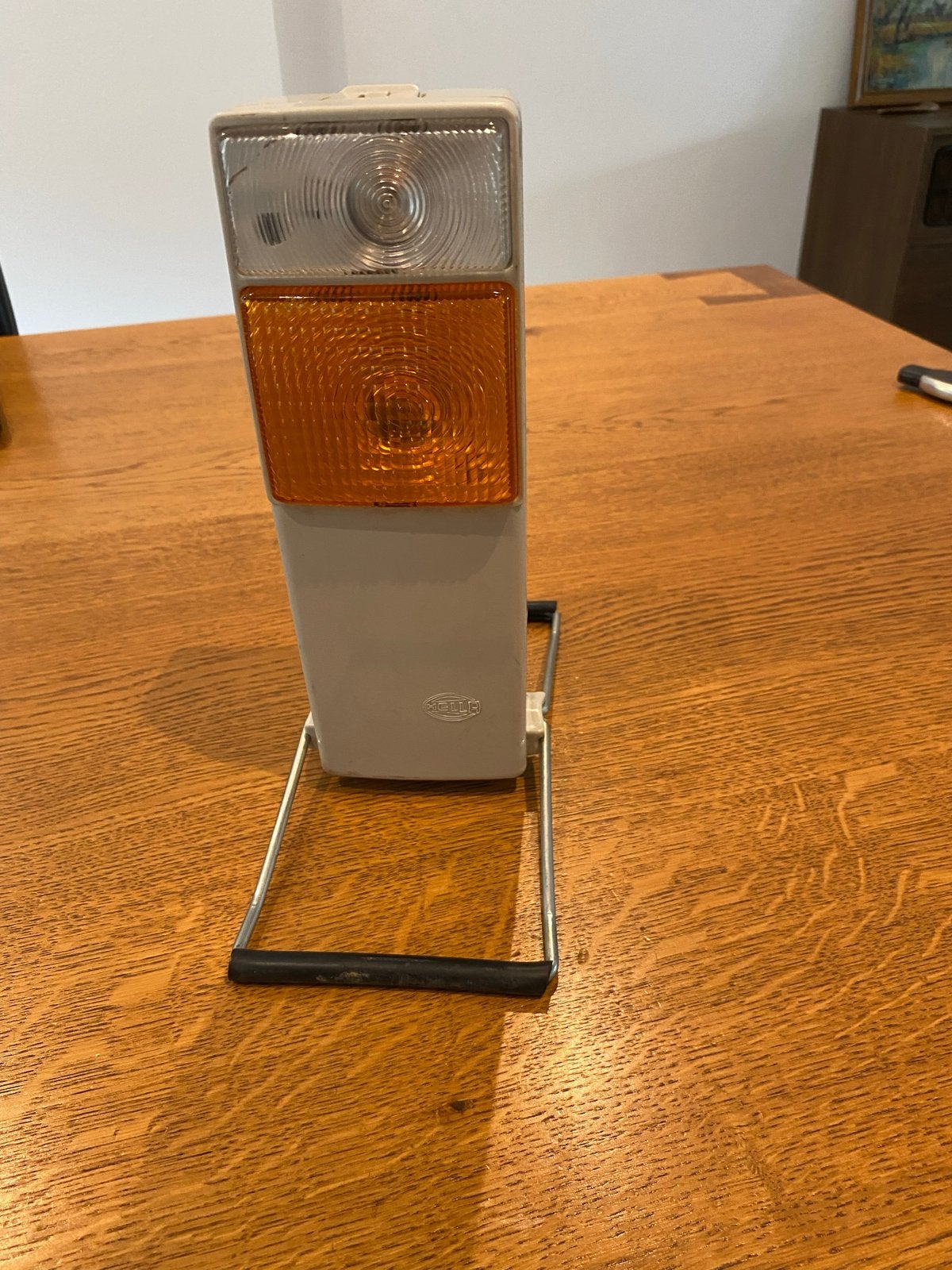 Vintage Hella Waarschuwingslamp - Made in Spain, Ophalen of Verzenden