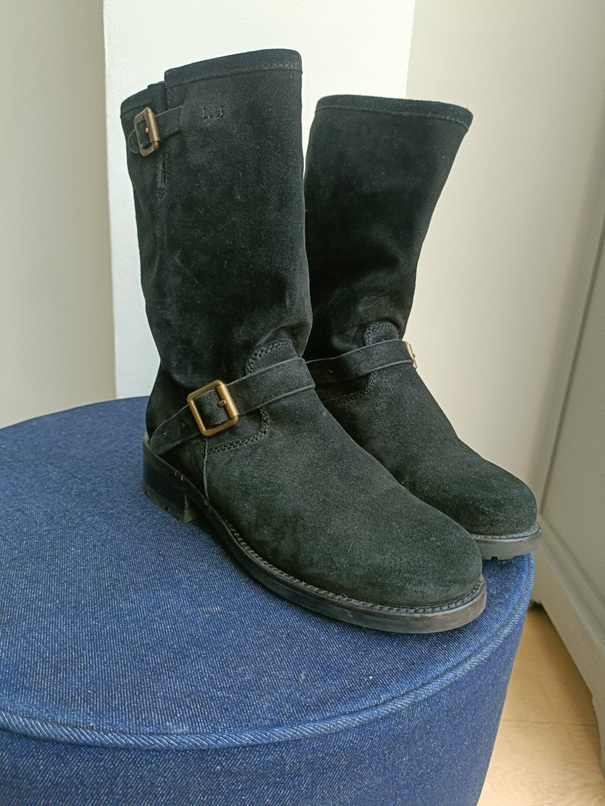 Polo Ralph Lauren laarzen, Kleding | Dames, Hoge laarzen, Polo Ralph Lauren, Verzenden, Zwart