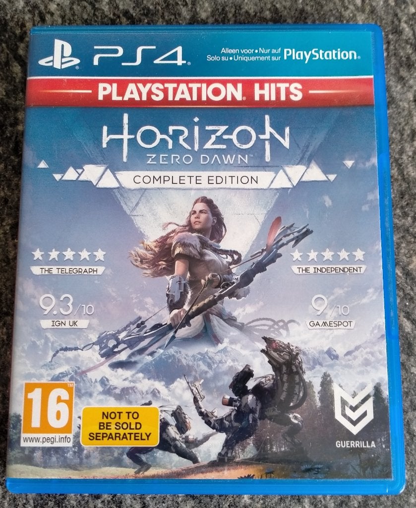 Horizon zero Dawn complete edition ps4, 1 speler, Zo goed als nieuw, Vanaf 16 jaar, Ophalen