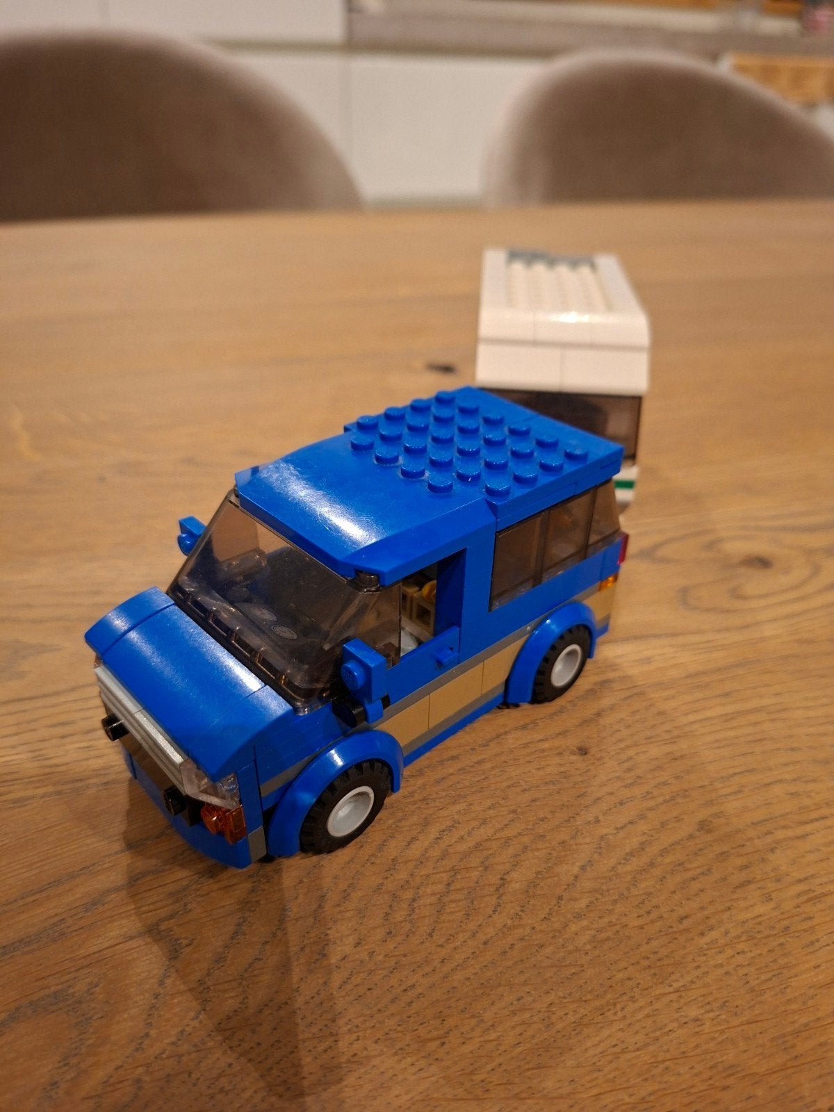 lego city auto met caravan 60117, Lego, Ophalen of Verzenden, Complete set, City