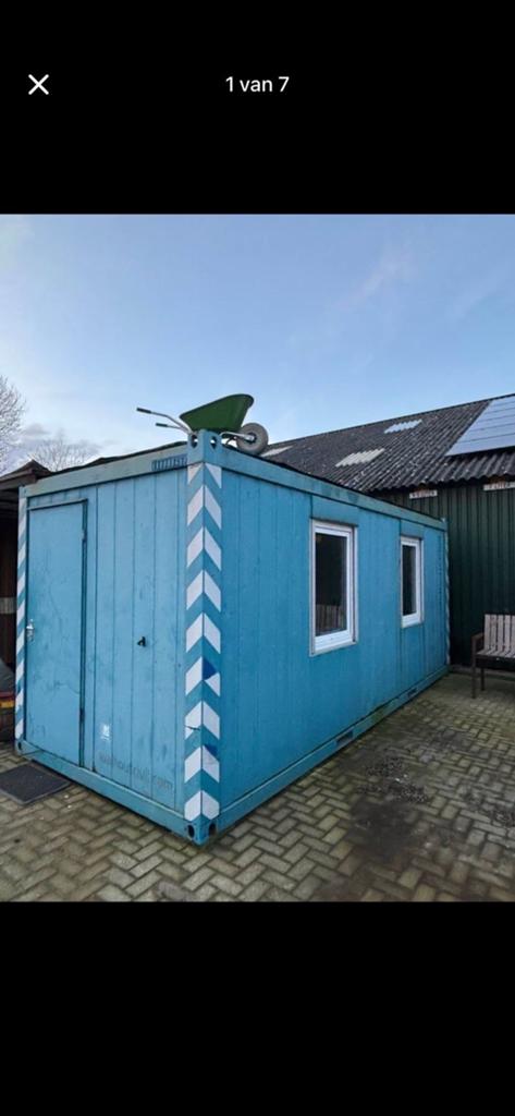 Schaftkeet / Schaftunit / kantoorunit, Ophalen, Gebruikt