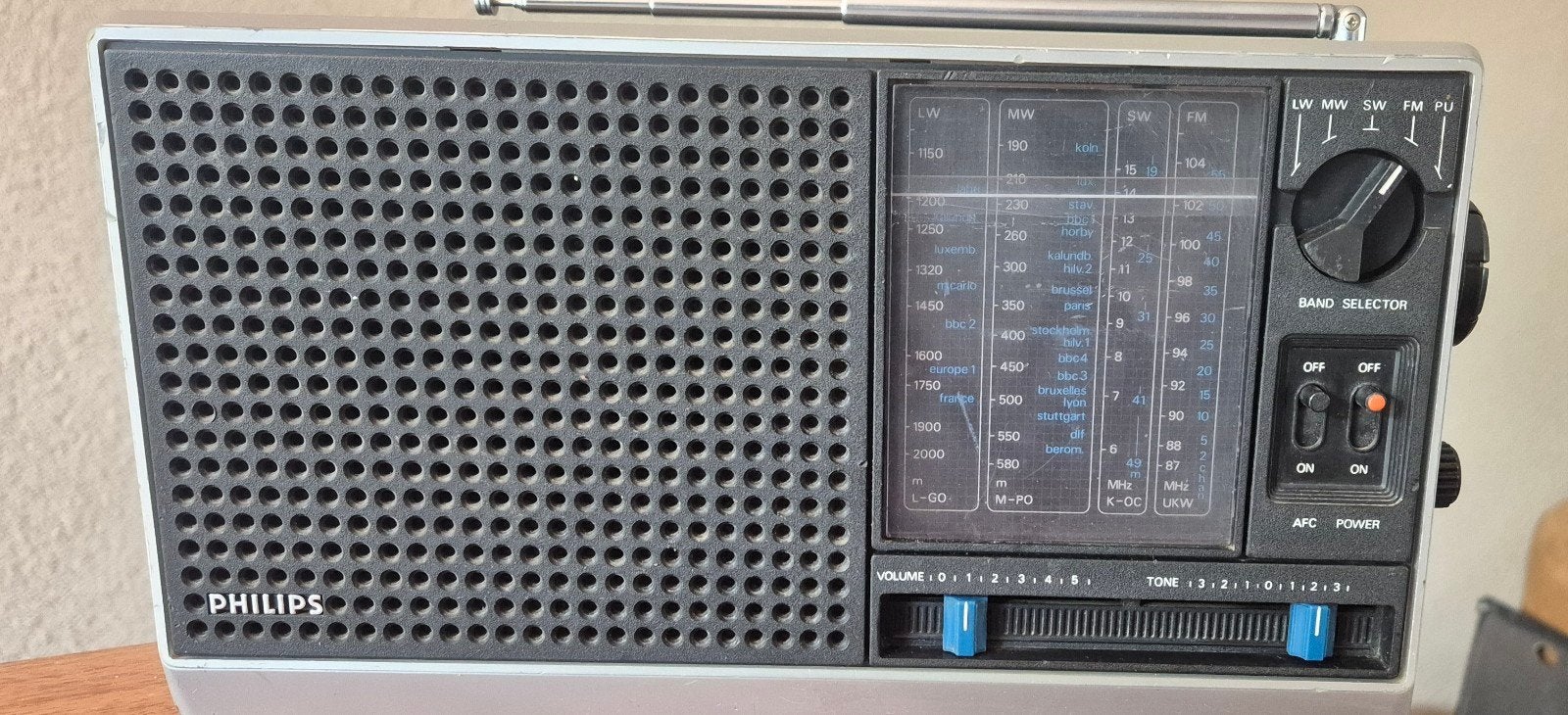 Vintage Philips Transistorradio 790 - Wereldontvanger, Ophalen of Verzenden, Gebruikt, Wereldontvanger
