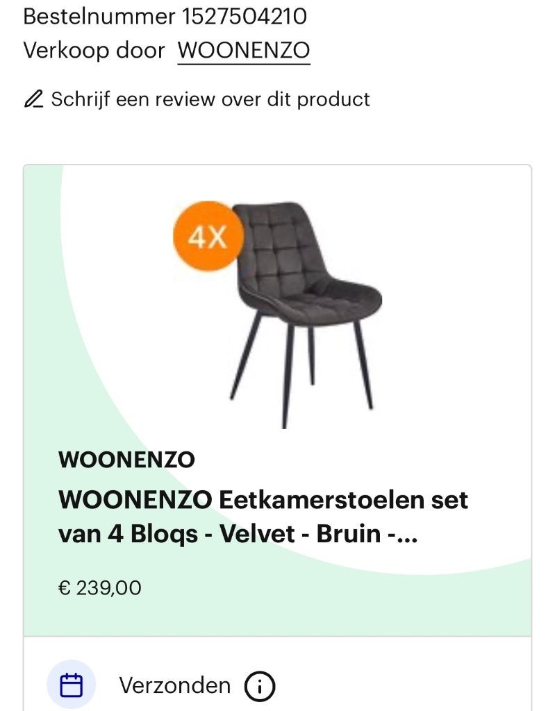 ronde eettafel met 4 stoelen, Ophalen, Gebruikt, Vier personen, 100 tot 150 cm