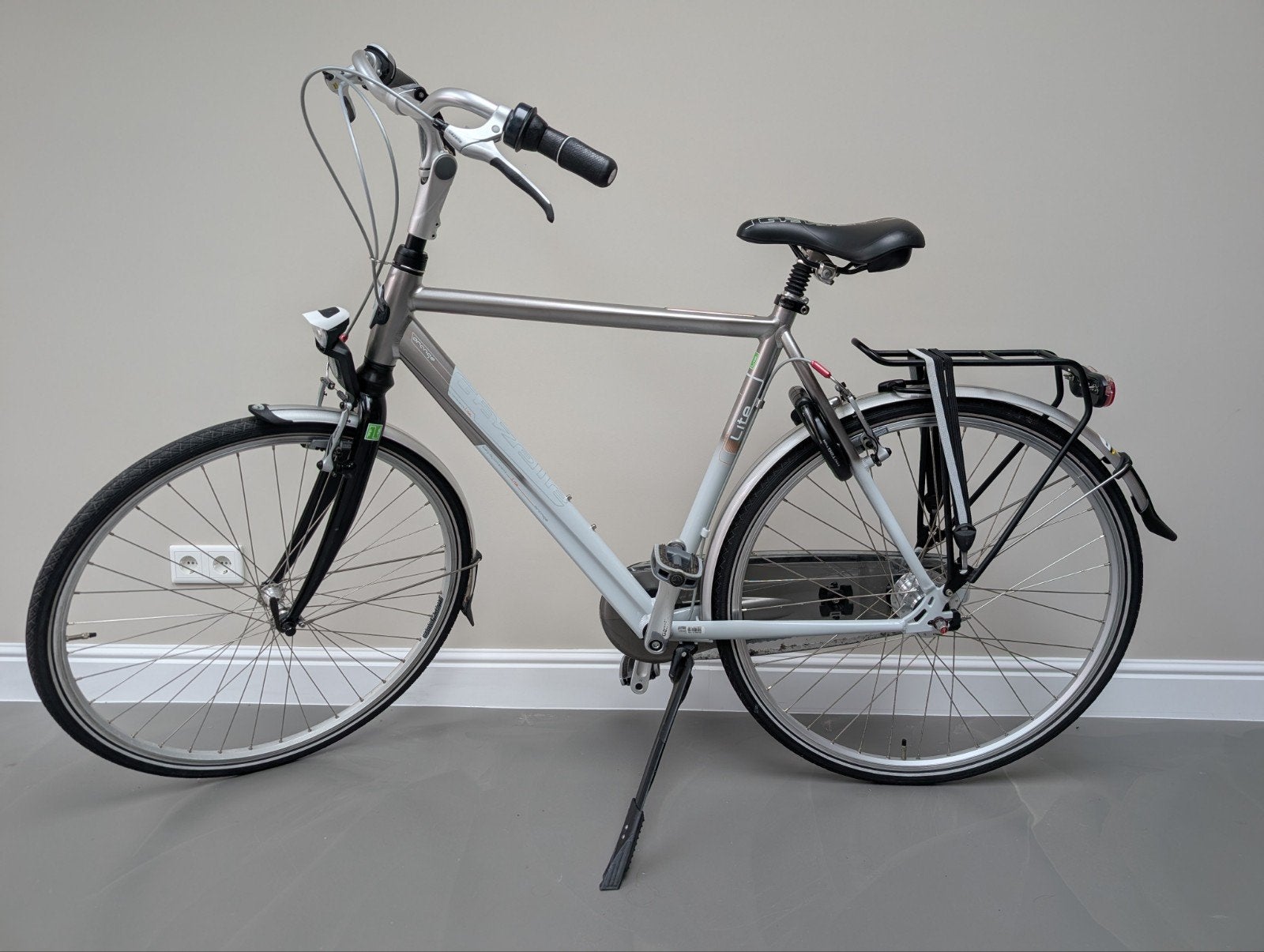 Gazelle orange lite framemaat 57, Gebruikt, Velgrem, Versnellingen, Ophalen of Verzenden
