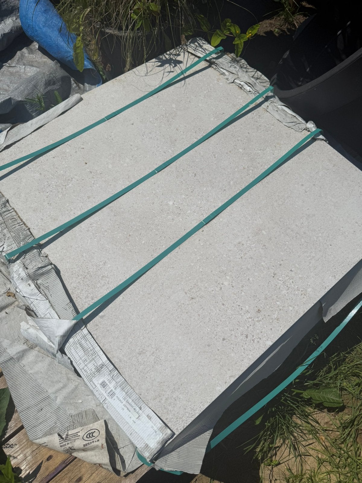 Restanten tegels Keope District White 80x80, Ophalen, Nieuw, 5 tot 10 m², Vloertegels