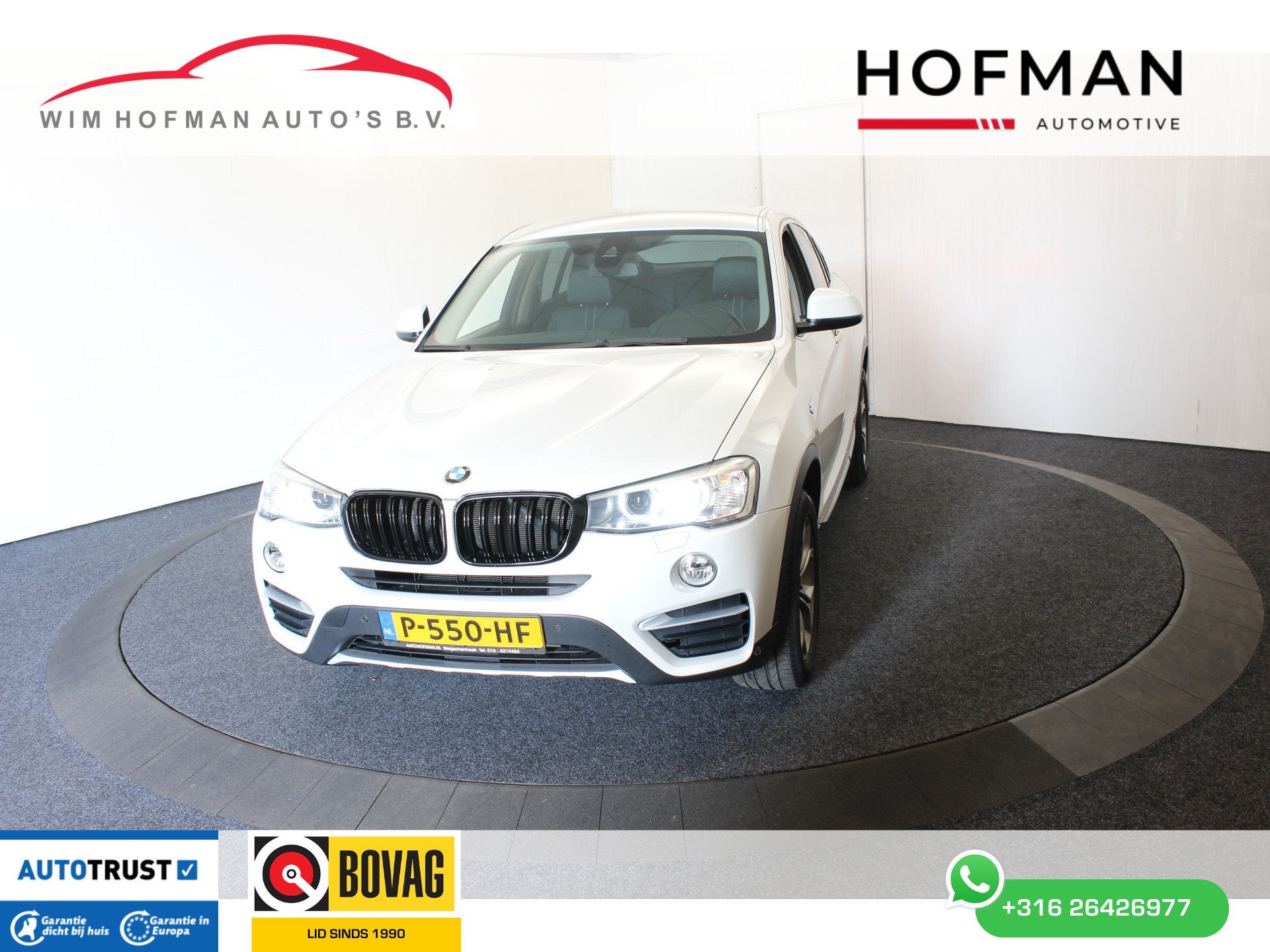BMW X4 28i High Exec X Pak trekh 245Pk Parel lak (bj 2017), Auto's, Automaat, Gebruikt, 4 cilinders, Automatische klimaatregeling