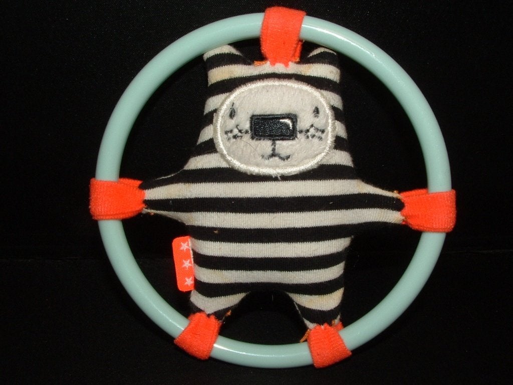 HEMA ZEBRA RAMMELAAR TRICOT ZWART/WIT GESTREEPT MET, Verzenden, Nieuw, Overige typen
