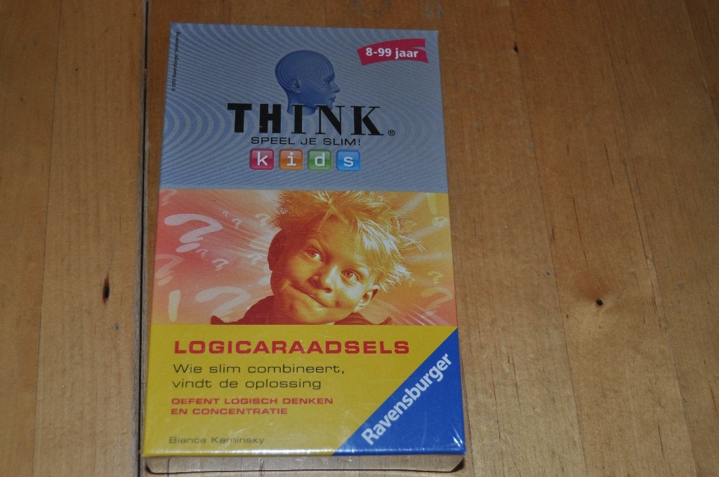 THINK  speel je slim  kids Logicaraadsels  nieuw in folie, Ophalen of Verzenden, 500 t/m 1500 stukjes, Nieuw, Overige typen