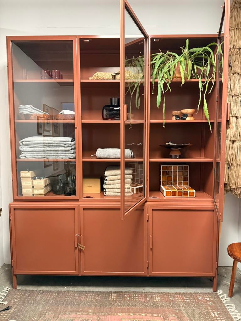 Garland 6 deurs New Routz in terra, model winkel, 200 cm of meer, Nieuw, 200 cm of meer, Metaal