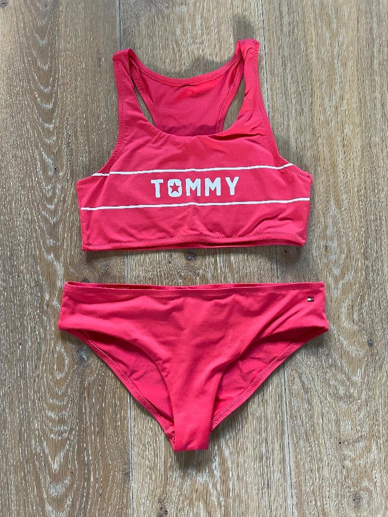 Tommy Hilfiger bikini, maat 164-176 ZGAN, Kinderen en Baby's, Kinderkleding | Maat 164, Meisje, Sport- of Zwemkleding, Ophalen of Verzenden