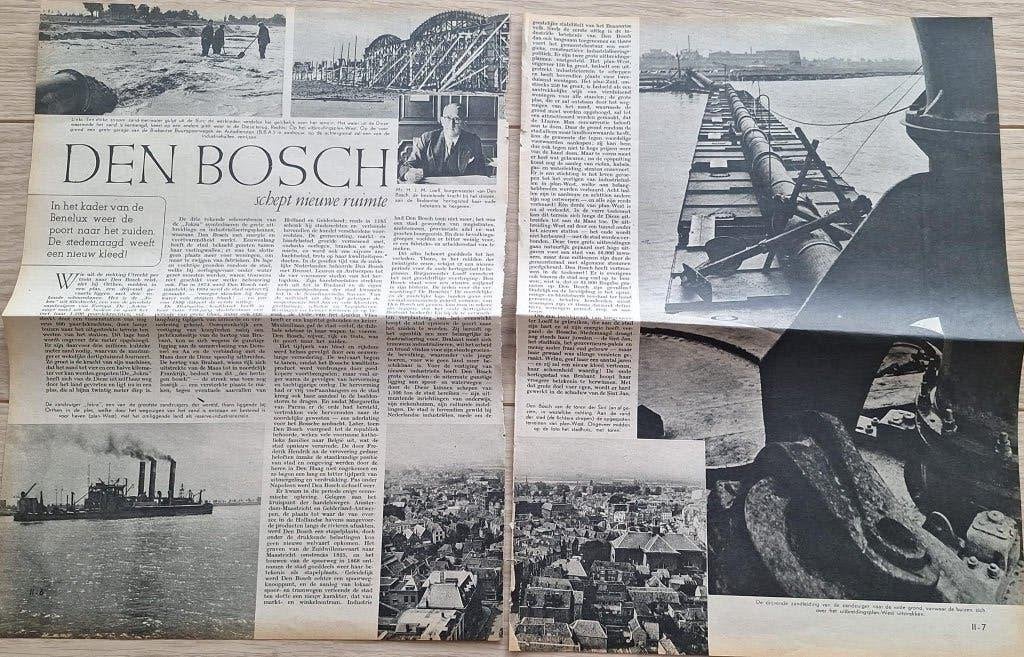 Den Bosch, Bokhoven en Engelen (N.Br.) - oude knipsels., Verzamelen, Ansichtkaarten | Nederland, Ophalen of Verzenden, 1920 tot 1940