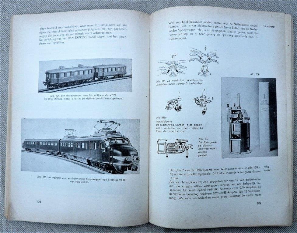 Trix express 1:90 handboek van het spoorwegbedrijf Jaren 60., Gebruikt, Gelijkstroom, Trix, Boek, Tijdschrift of Catalogus