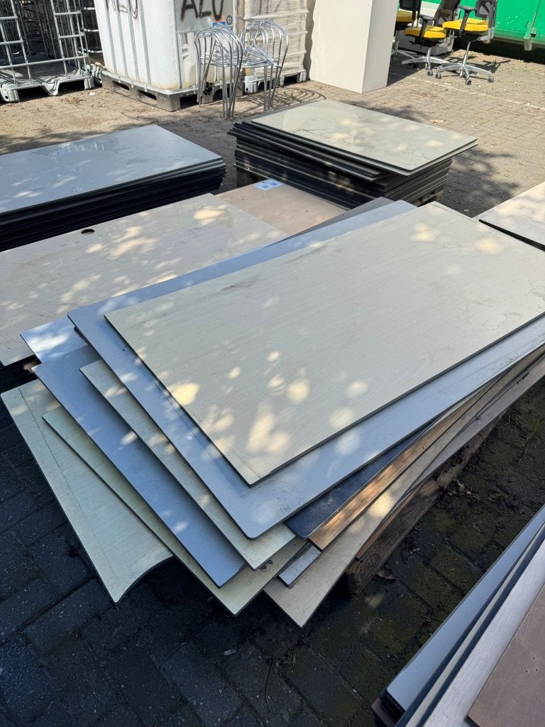 Trespa platen - 10 euro per stuk - Ca. 150 stuks over, Ophalen, Gebruikt, HPL, Minder dan 20 mm