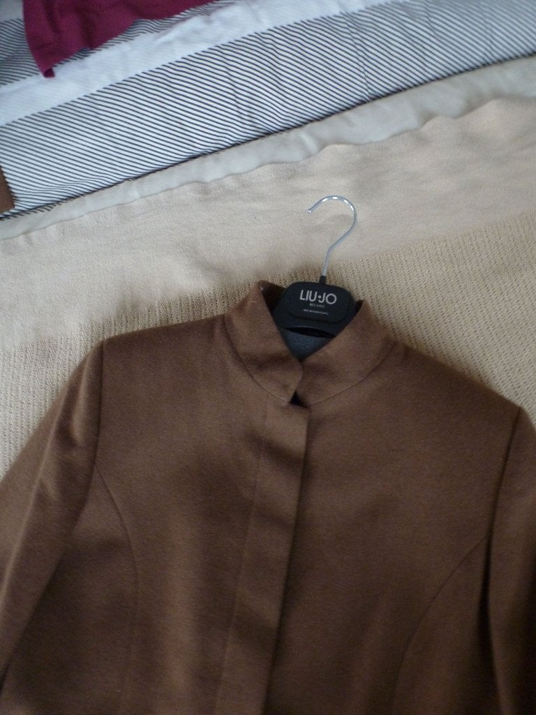 UPTOWN broek + jasje camel 40 -GRATIS zend, Maat 38/40 (M), Kostuum of Pak, Bruin, Verzenden