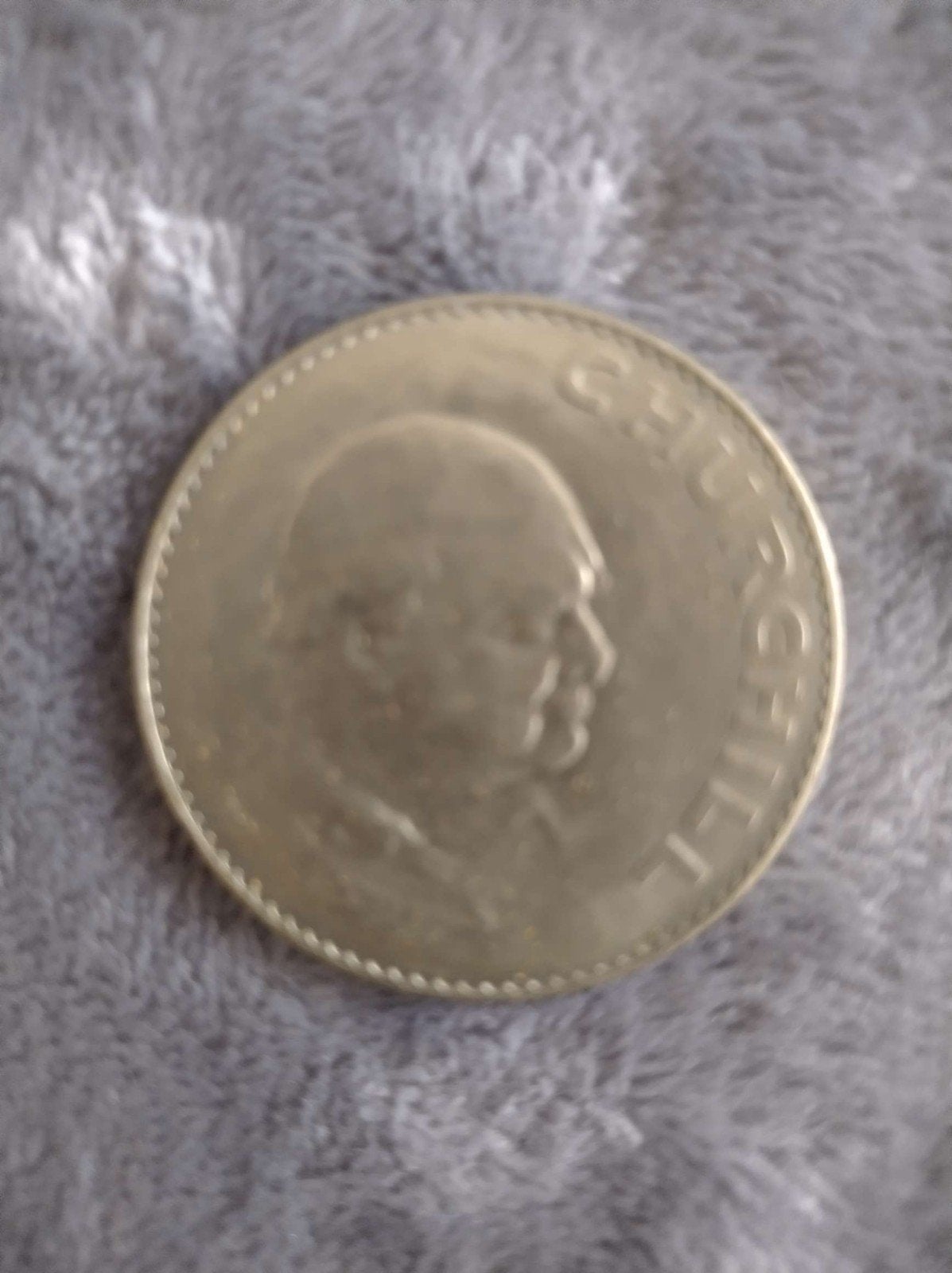 1965 Churchill Kroon Munt - Elizabeth II, Ophalen of Verzenden