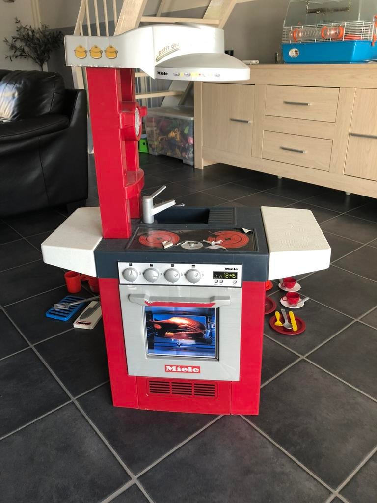Miele speelgoed keuken, Ophalen, Zo goed als nieuw, Kunststof, Speelkeuken