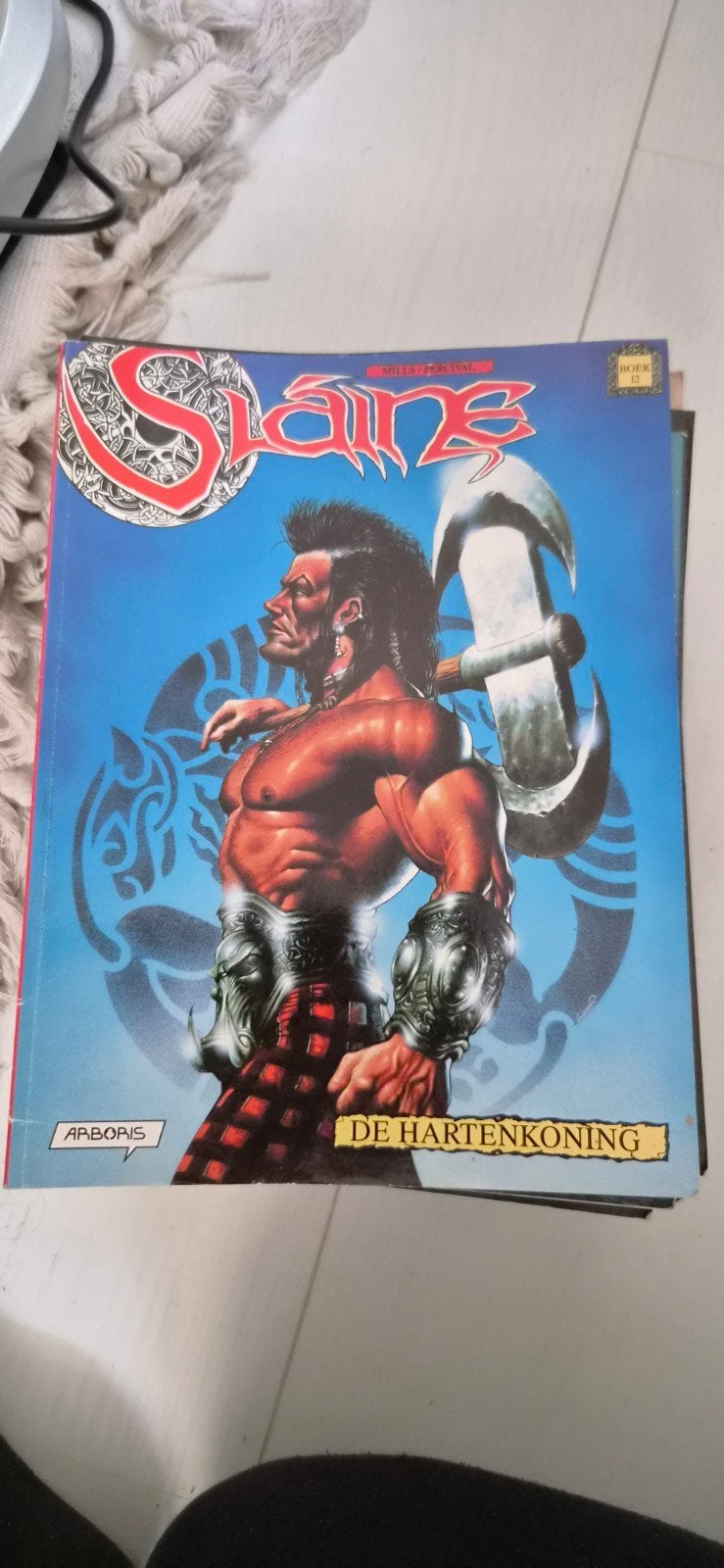 Sláine: De Hartenkoning - Boek 12, Eén stripboek, Ophalen, Gelezen, Pat Mills & Simon Bisley