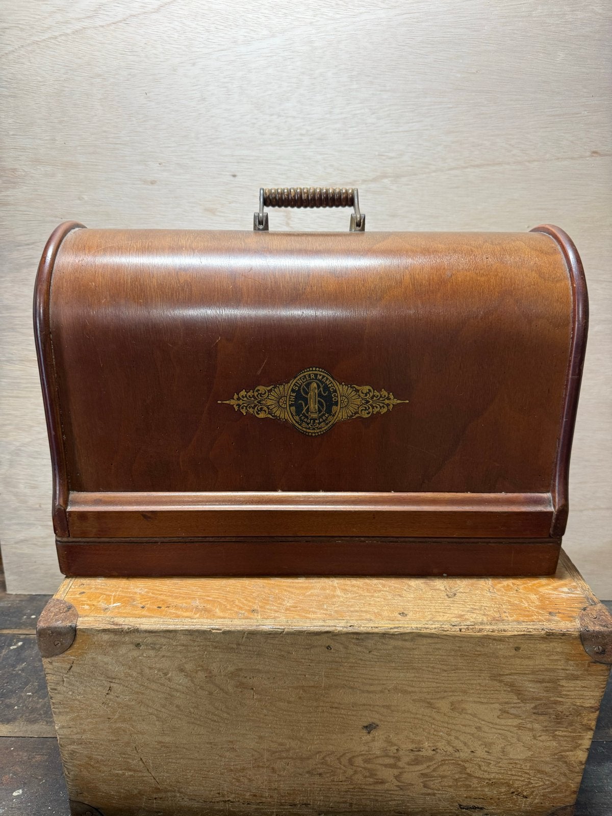 Antieke Singer Naaimachine Klasse 48 met Boekjes & Gereedsch, Ophalen